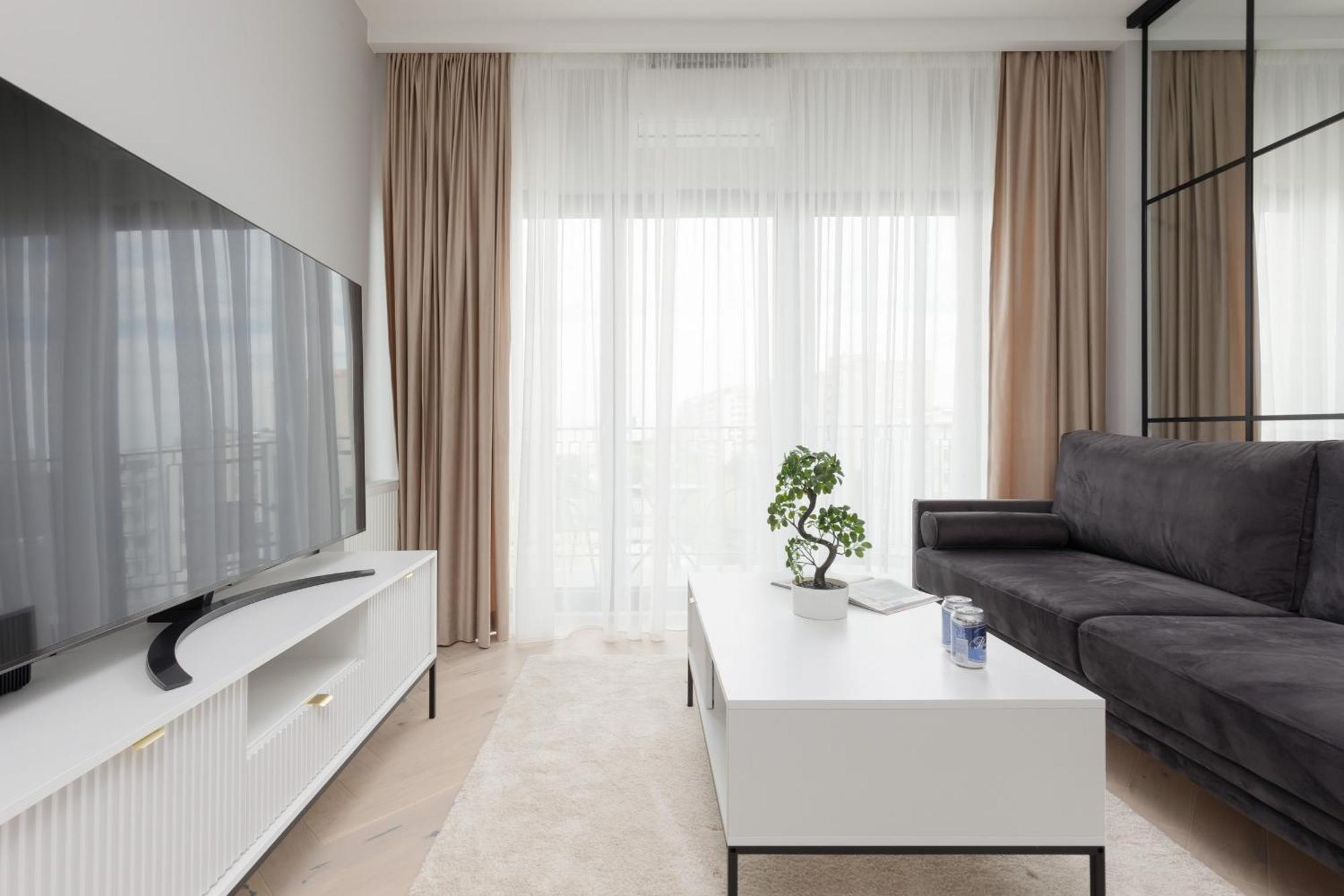 Art Deco Apartment Mokotow With Parking & Gym By Renters Prestige Warszawa Eksteriør billede
