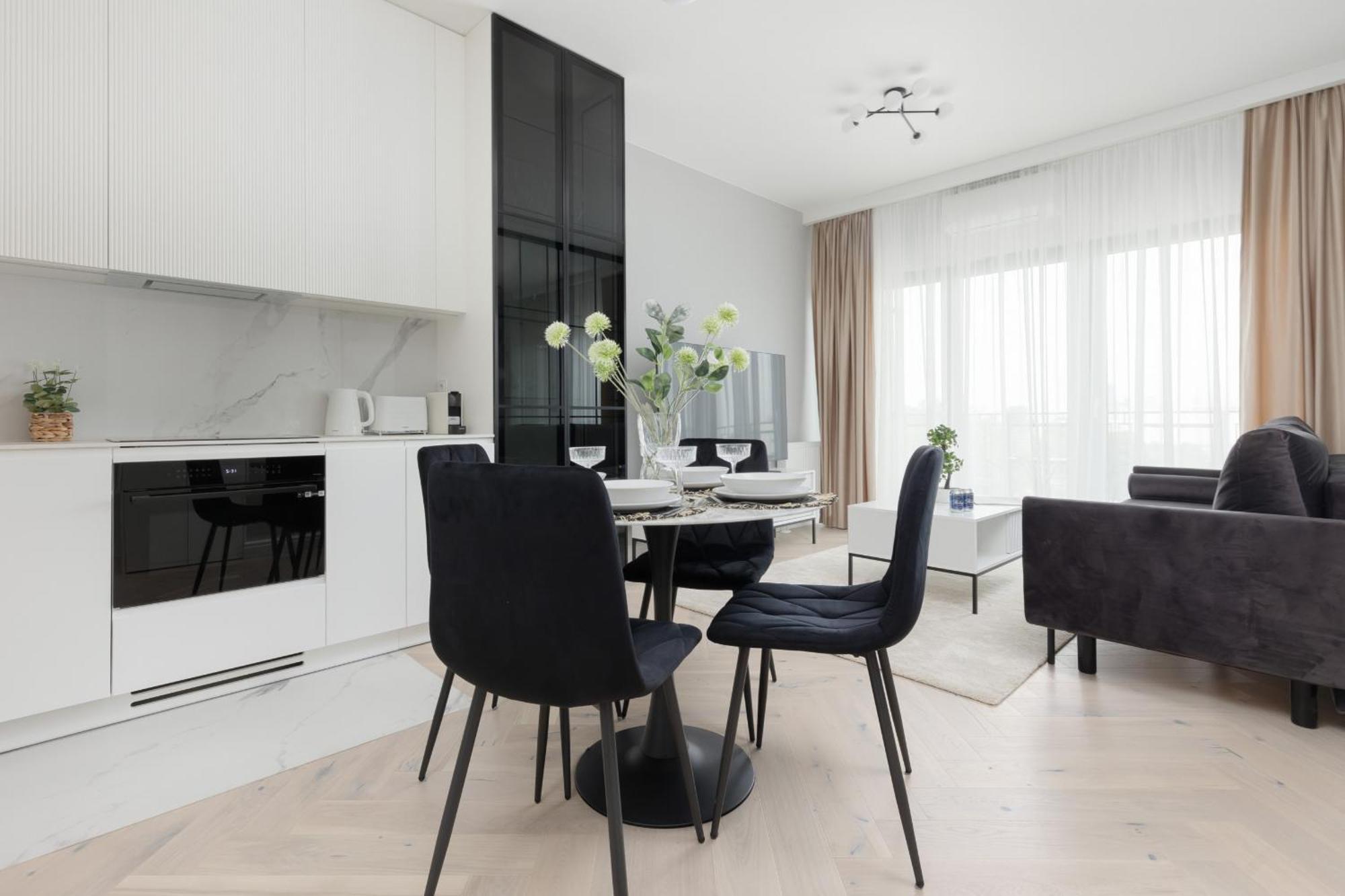Art Deco Apartment Mokotow With Parking & Gym By Renters Prestige Warszawa Eksteriør billede